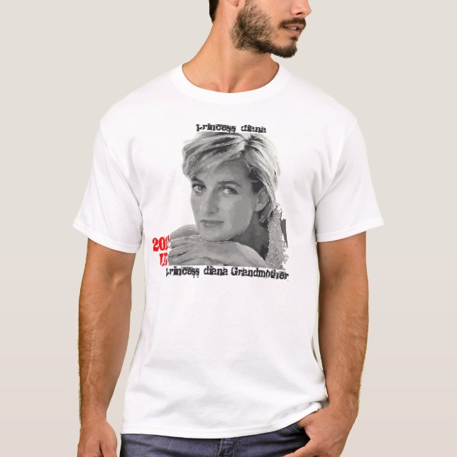 Camiseta Princesa de Diana e bebê real (Frente)