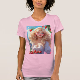 Camiseta Princesa de morango