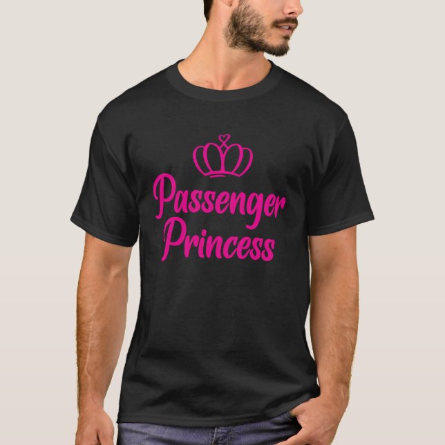 Camiseta Princesa de Passageiros, Mulher Cuta 2 (Frente)