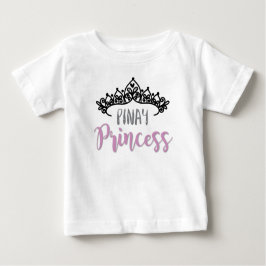 Camiseta Princesa de Pinay com tiara