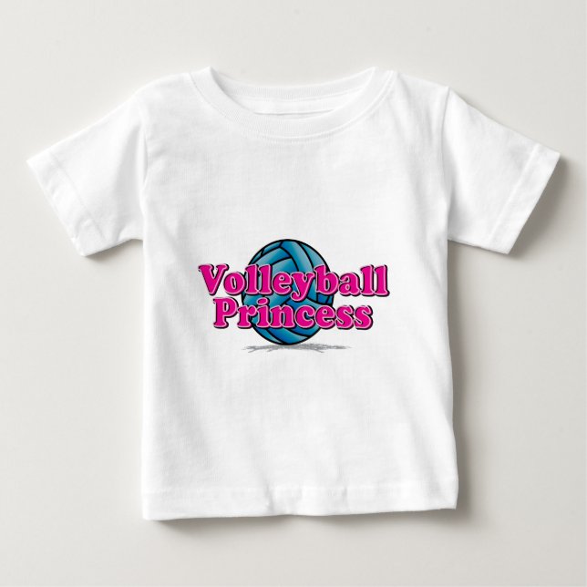 Camiseta Princesa de Voleibol (Frente)