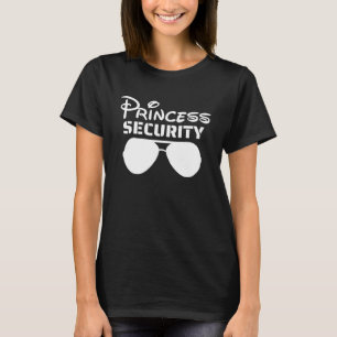 Camiseta Princesa Design de texto de Segurança