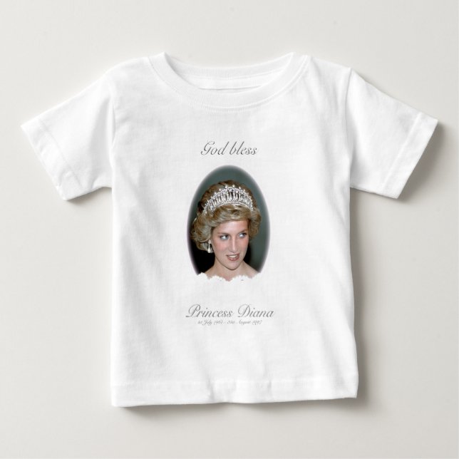 Camiseta Princesa deus abençoe Diana (Frente)