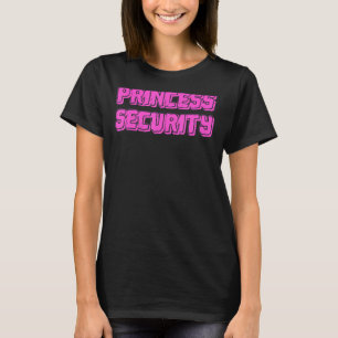 Camiseta Princesa Dia de as Bruxas engraçado de Segurança F
