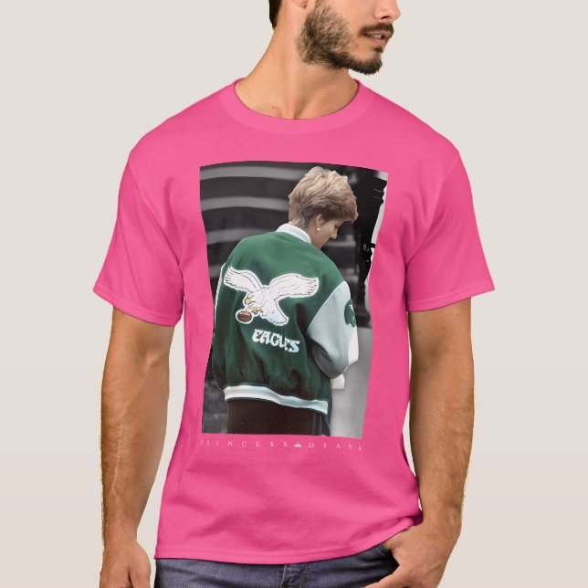 Camiseta Princesa Diana Eagles Jaqueta (Frente)