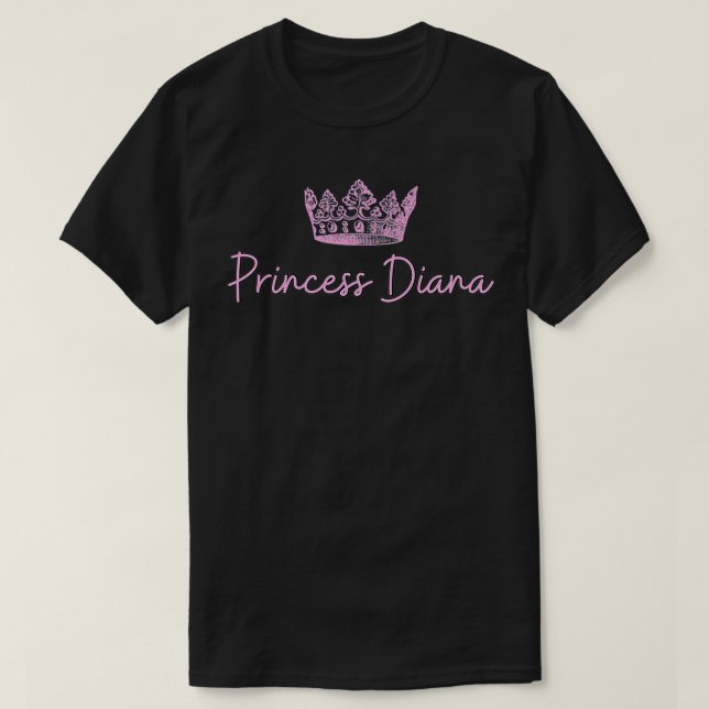Camiseta Princesa Diana Premium (Frente do Design)
