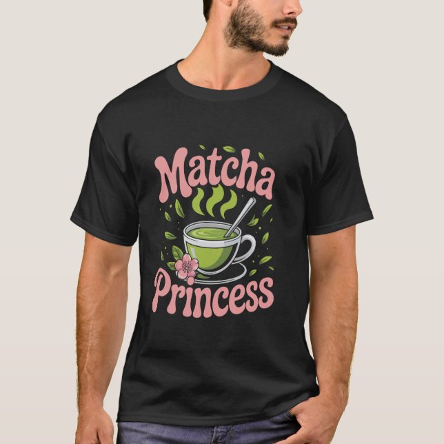 Camiseta Princesa do Chá Matcha (Frente)