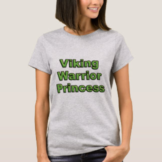 Camiseta Princesa do guerreiro de Viking