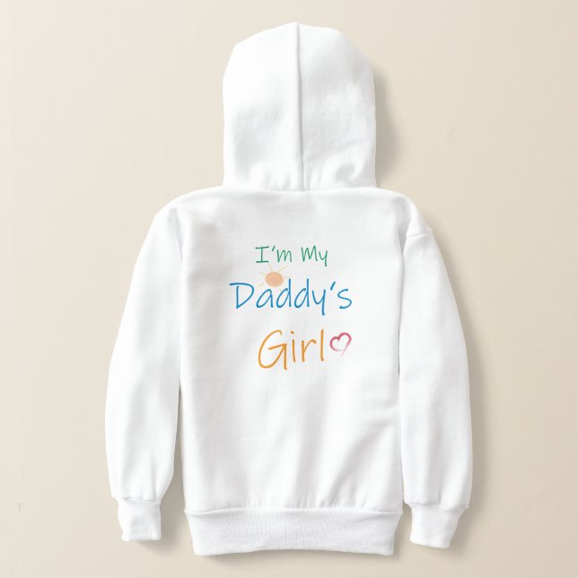 Camiseta Princesa do meu pai Moletom (Postura das costas)