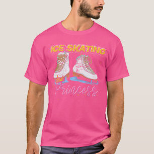 Camiseta Princesa do Patinagem no Gelo Patinadora Artística
