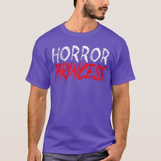 Camiseta Princesa do Terror Funny Halloween Filmes Assustad (Frente)