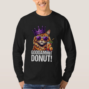 Camiseta Princesa Donut Gato Meme u2013 Cartoon Engraçado K