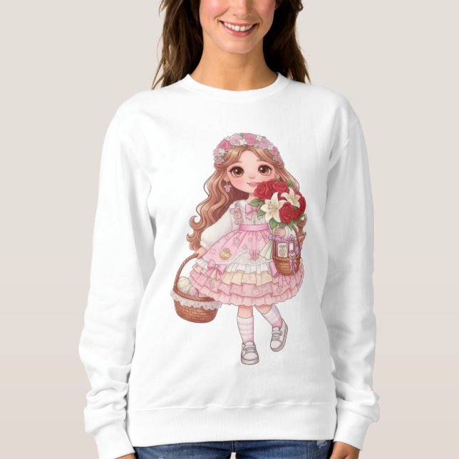Camiseta princesa dos corações (Frente)