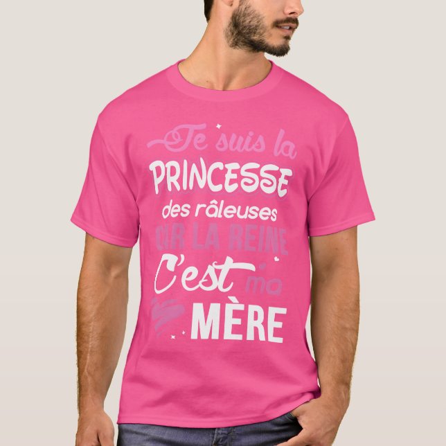 Camiseta Princesa dos queixosos porque a Rainha é minha (Frente)
