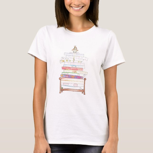 Camiseta princesa e a ervilha (Frente)