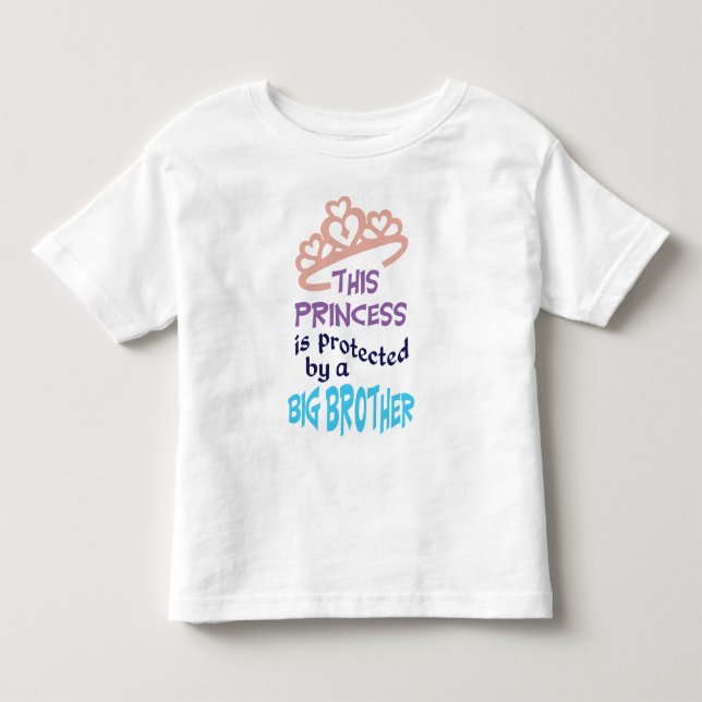 Camiseta Princesa está protegida (Frente)