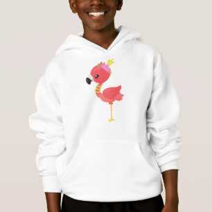 Camiseta Princesa Flamingo, Coroa, Flamingo Cute, Flores