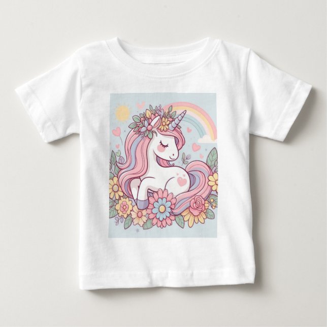 Camiseta Princesa Flor (Frente)
