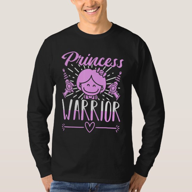 Camiseta Princesa Guerreira (Frente)