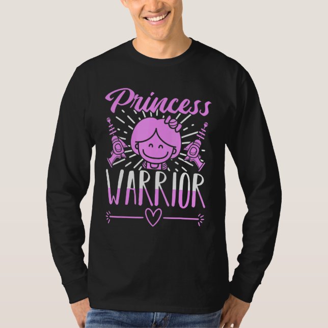 Camiseta Princesa Guerreira (Frente)