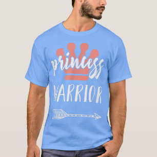 Camiseta Princesa Guerreira para Sobreviventes de câncer Me