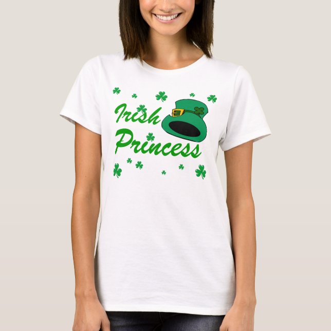 Camiseta Princesa irlandesa T (Frente)