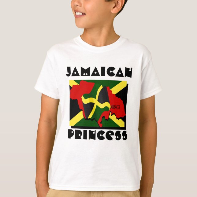 Camiseta princesa jamaicana (Frente)