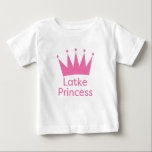 Camiseta Princesa latina - Princesa judia Hanukkah<br><div class="desc">Princesa latina - Princesa judia Hanukkah</div>