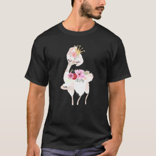 Camiseta Princesa Llama Alpaca Boy Kids