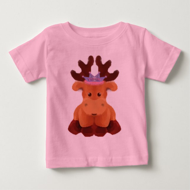 Camiseta princesa moose (Frente)