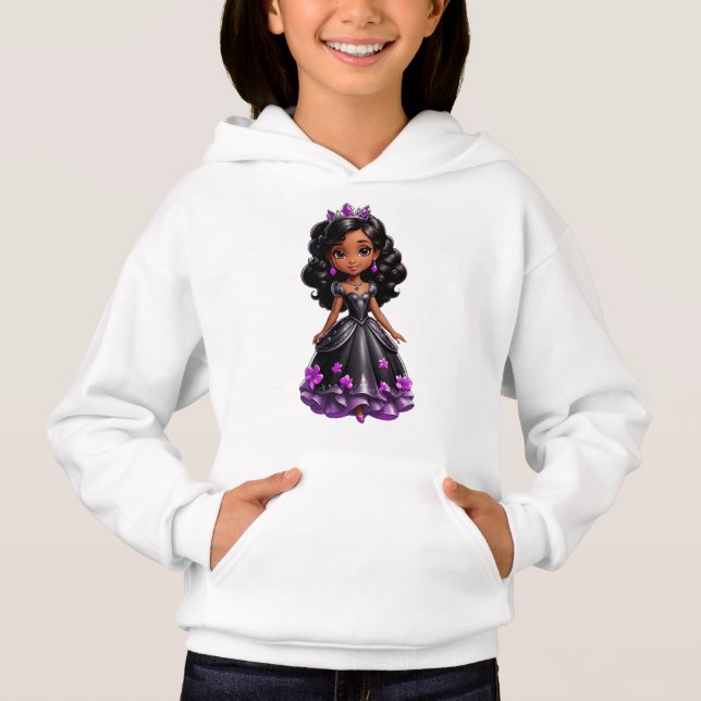Camiseta Princesa Negra (Frente)