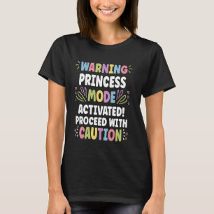 Camiseta PRINCESA Nome Personalizado Divertido Fofo PRINC P