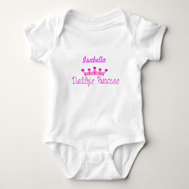 Camiseta Princesa pai, Isabella (Frente)