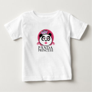 Camiseta Princesa Panda Rainha Panda Fofa