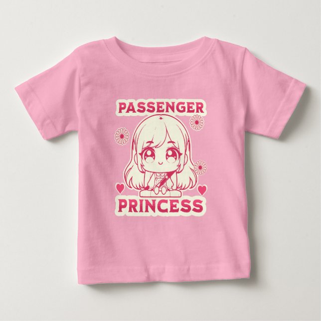 Camiseta Princesa Passageira (Frente)