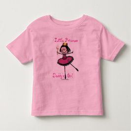 Camiseta Princesa Pequena - Garota Pai