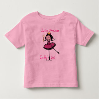 Camiseta Princesa Pequena - Garota Pai