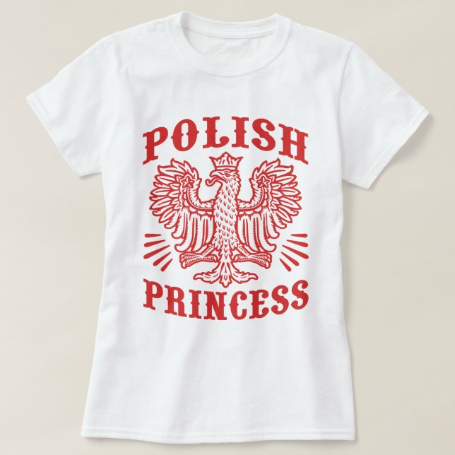 Camiseta Princesa Polonesa (Frente do Design)