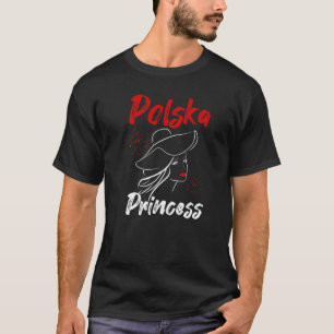Camiseta Princesa Polska Polônia Red Lábios Poloneses