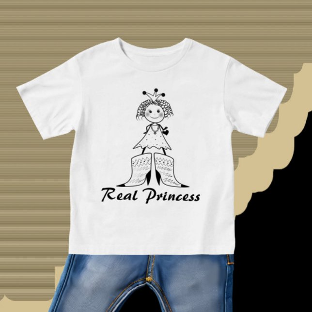 Camiseta Princesa real (Criador carregado)