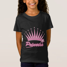 Camiseta Princesa Rosa Coroa