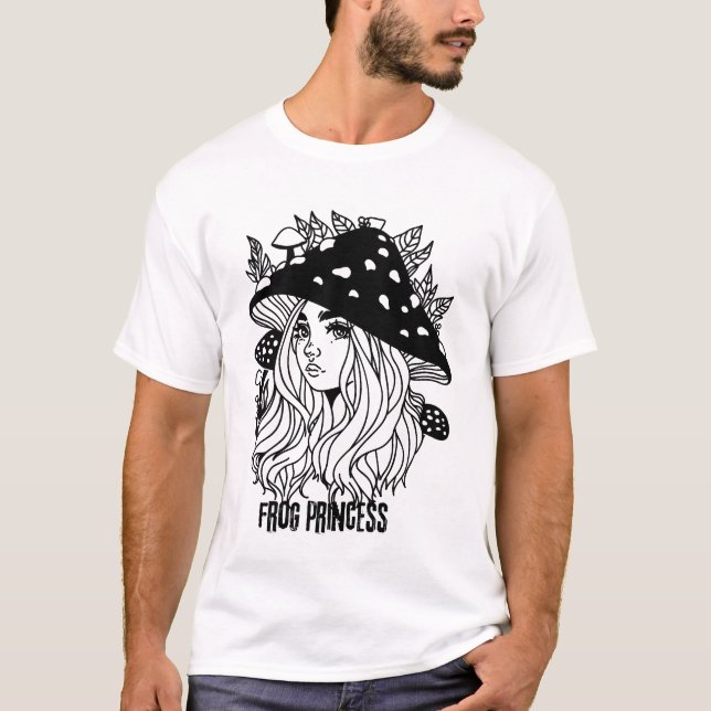 Camiseta Princesa sapo- (Frente)