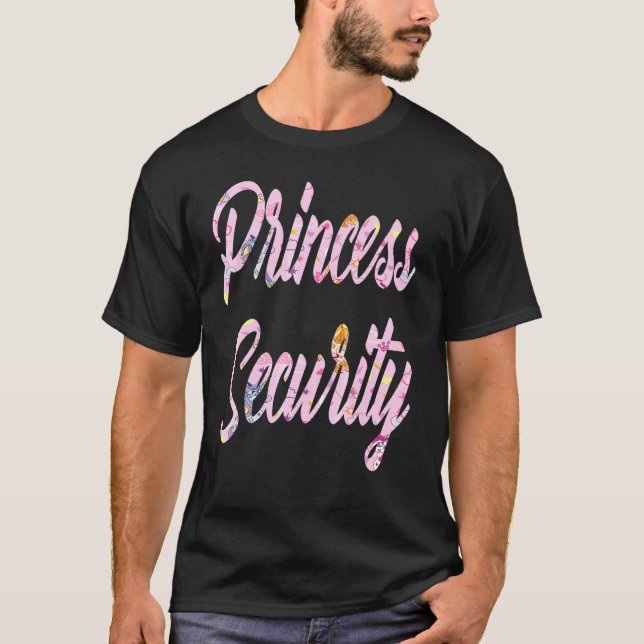 Camiseta Princesa Security Big Brother Anúncio Unicórn (Frente)
