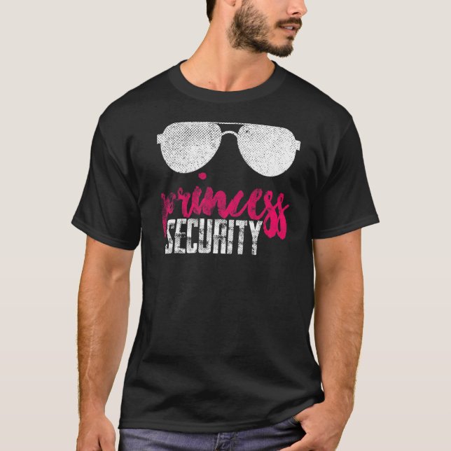 Camiseta Princesa Segurança E Proteção Presente 1 (Frente)