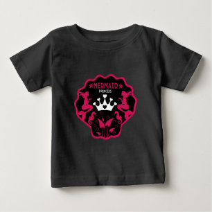 Camiseta Princesa Sereia Menina