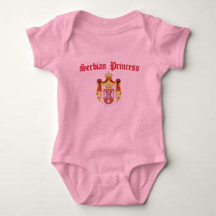 Camiseta Princesa sérvio (com brasão de Serbia)