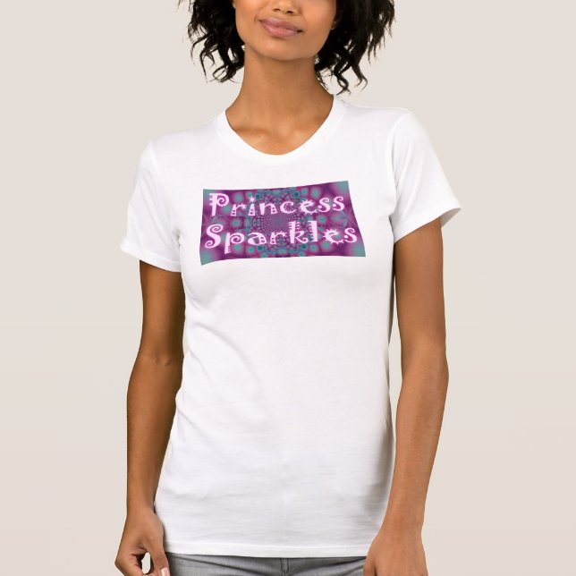 Camiseta Princesa Sparkles (Frente)
