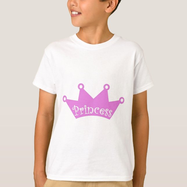 Camiseta Princesa Tiara Coroa (Frente)