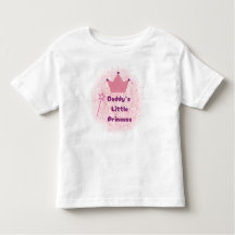 Camiseta Princesa Toddler do pai