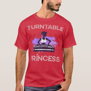 Camiseta Princesa Turnável Dj Beatmaker Dance Music Dj Pro